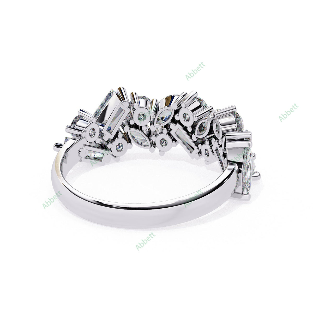 Fancy Wedding Band WEAN1040