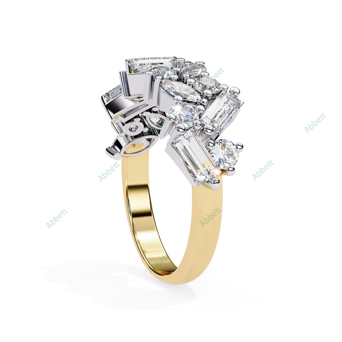 Fancy Wedding Band WEAN1040