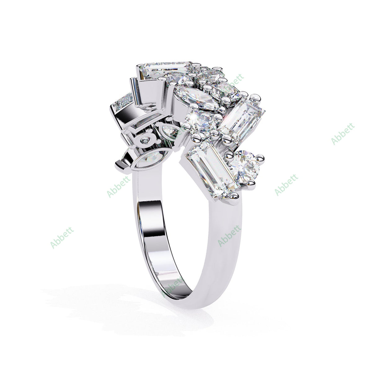 Fancy Wedding Band WEAN1040