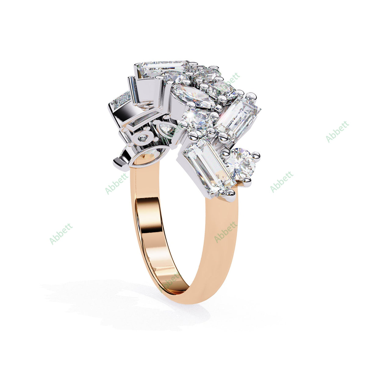 Fancy Wedding Band WEAN1040