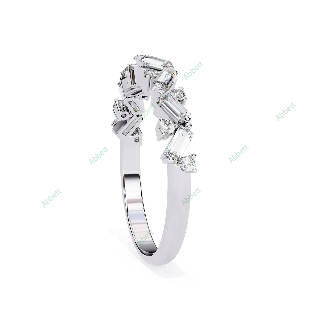 Fancy Wedding Band WEAN1041