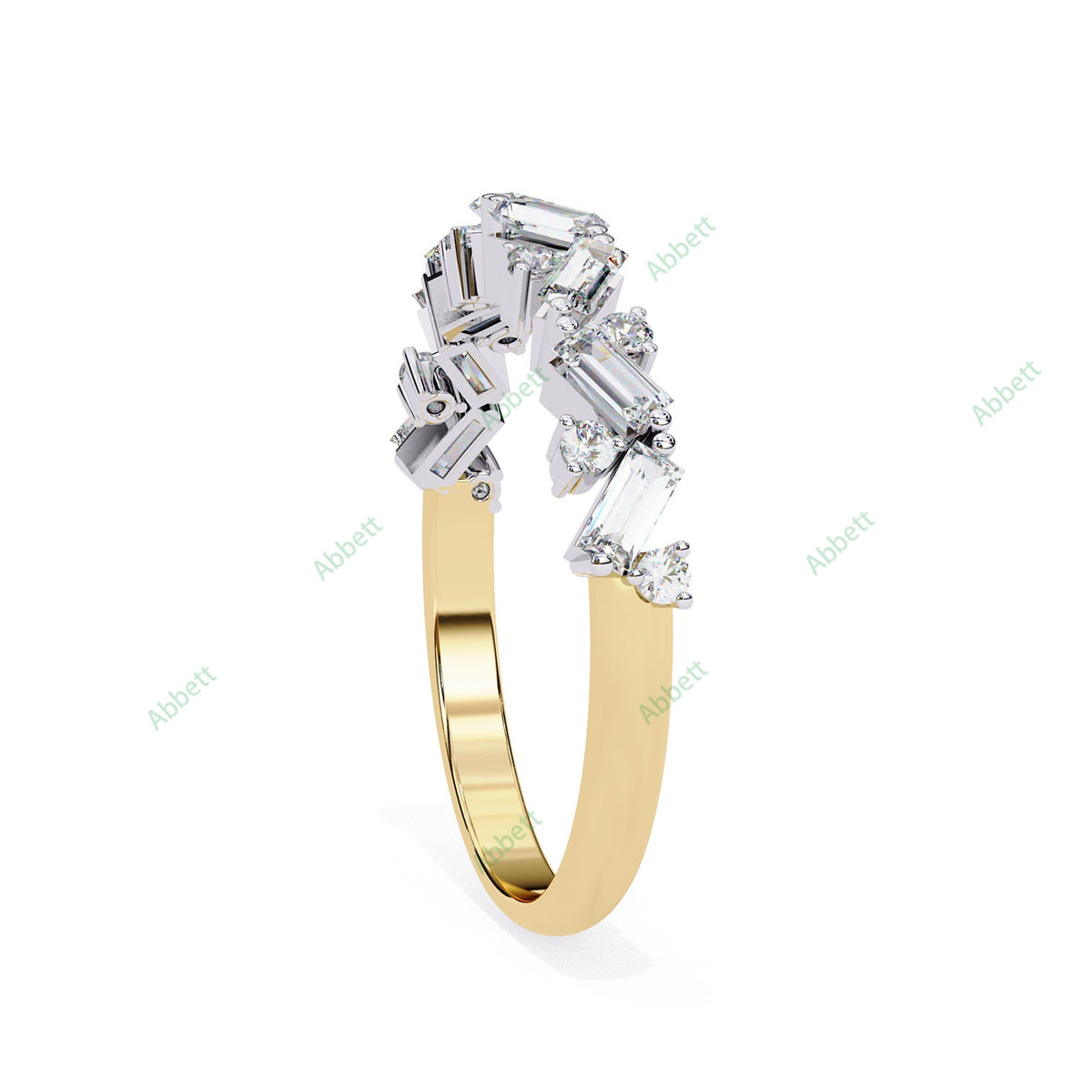 Fancy Wedding Band WEAN1041