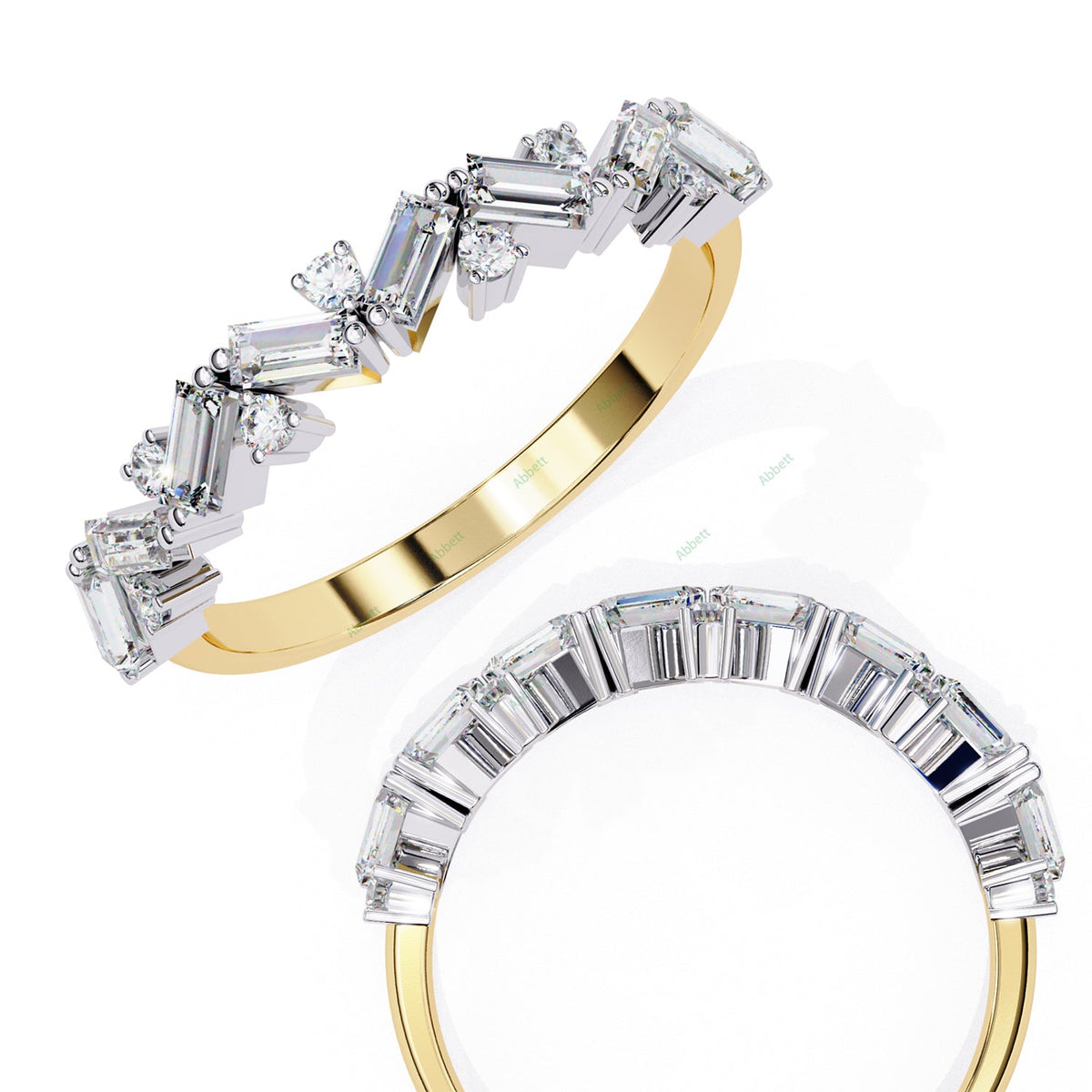 Fancy Wedding Band WEAN1041