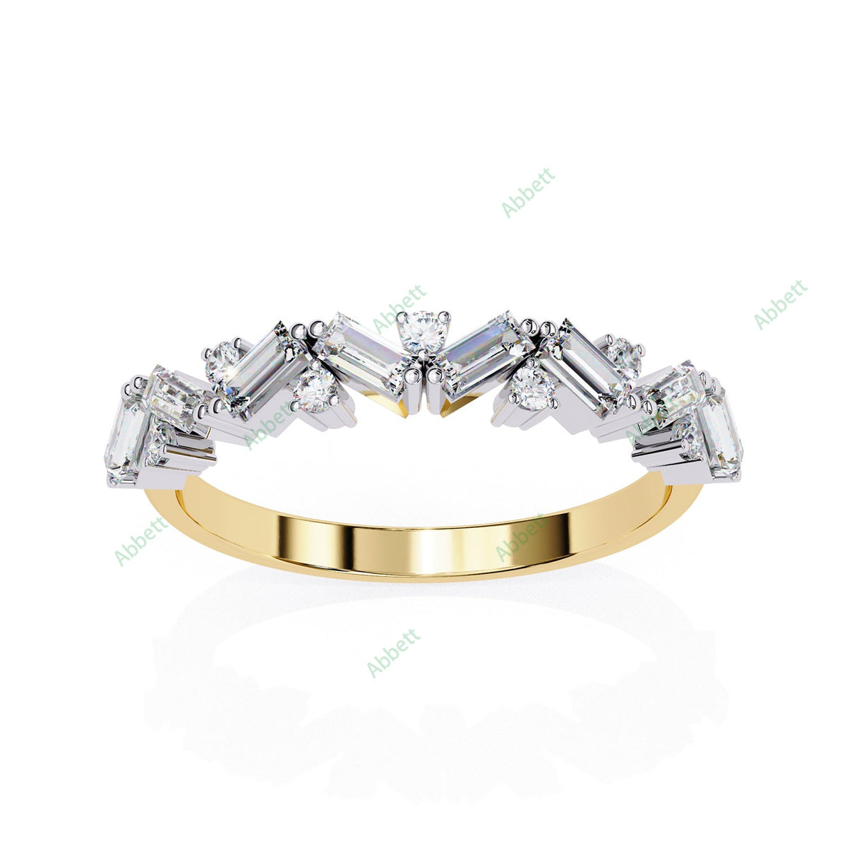 Fancy Wedding Band WEAN1041