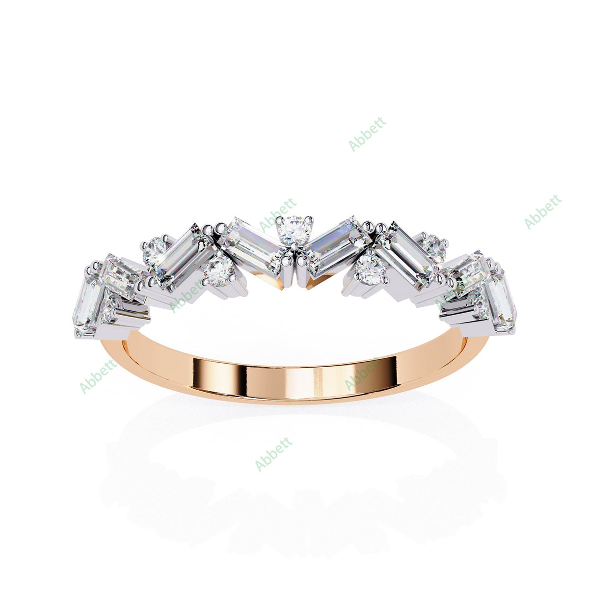 Fancy Wedding Band WEAN1041