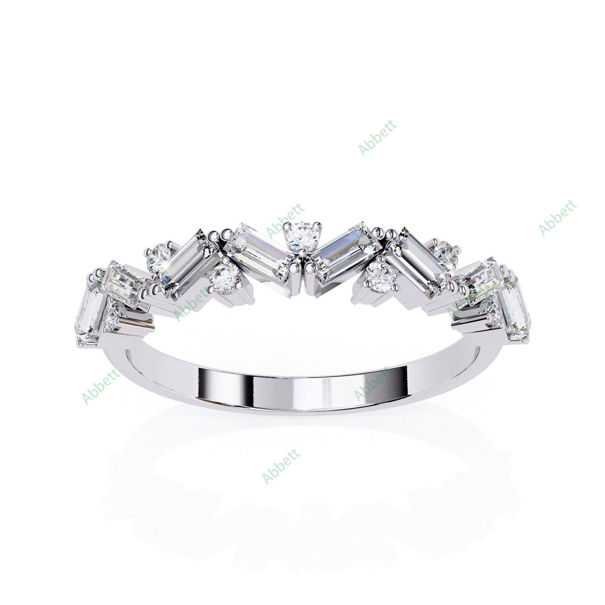Fancy Wedding Band WEAN1041