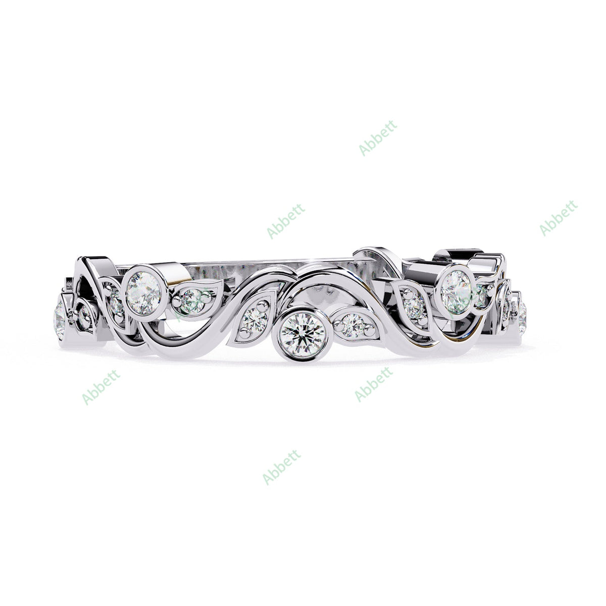 Natural Wedding Band WEAN1042