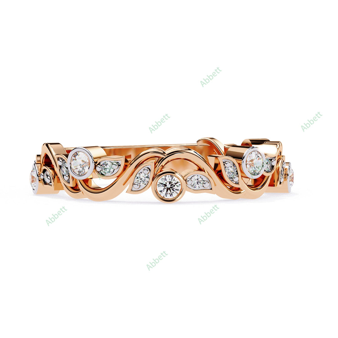Anniversary Wedding Band WEAN1042
