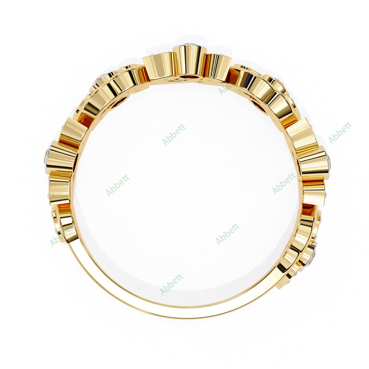 Natural Wedding Band WEAN1042