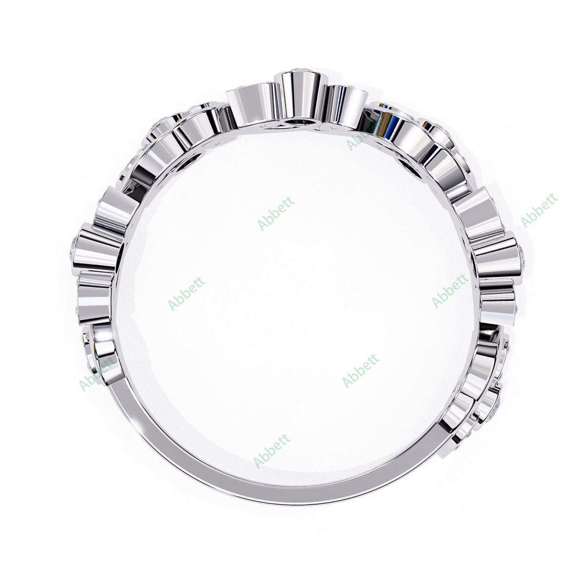 Natural Wedding Band WEAN1042
