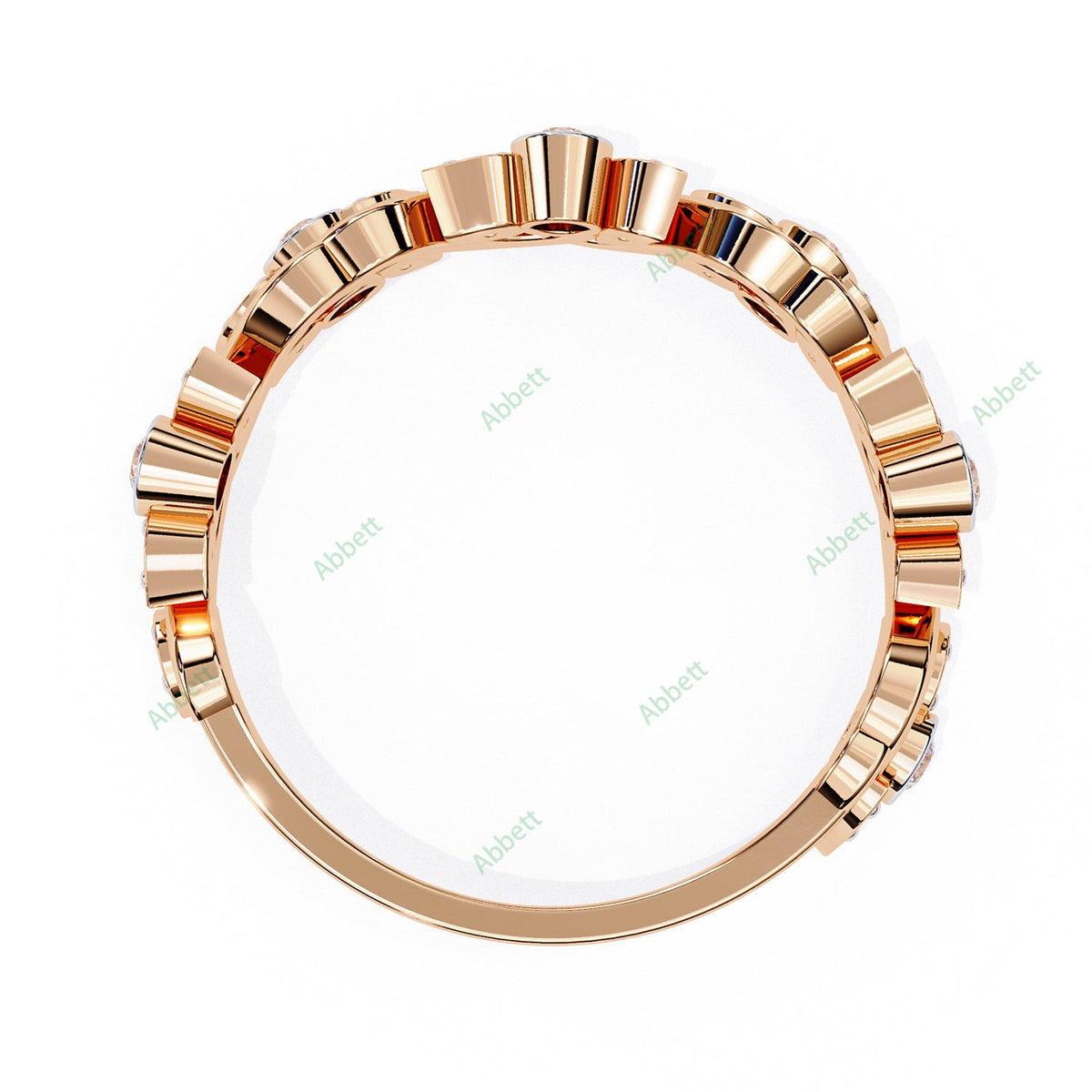 Natural Wedding Band WEAN1042