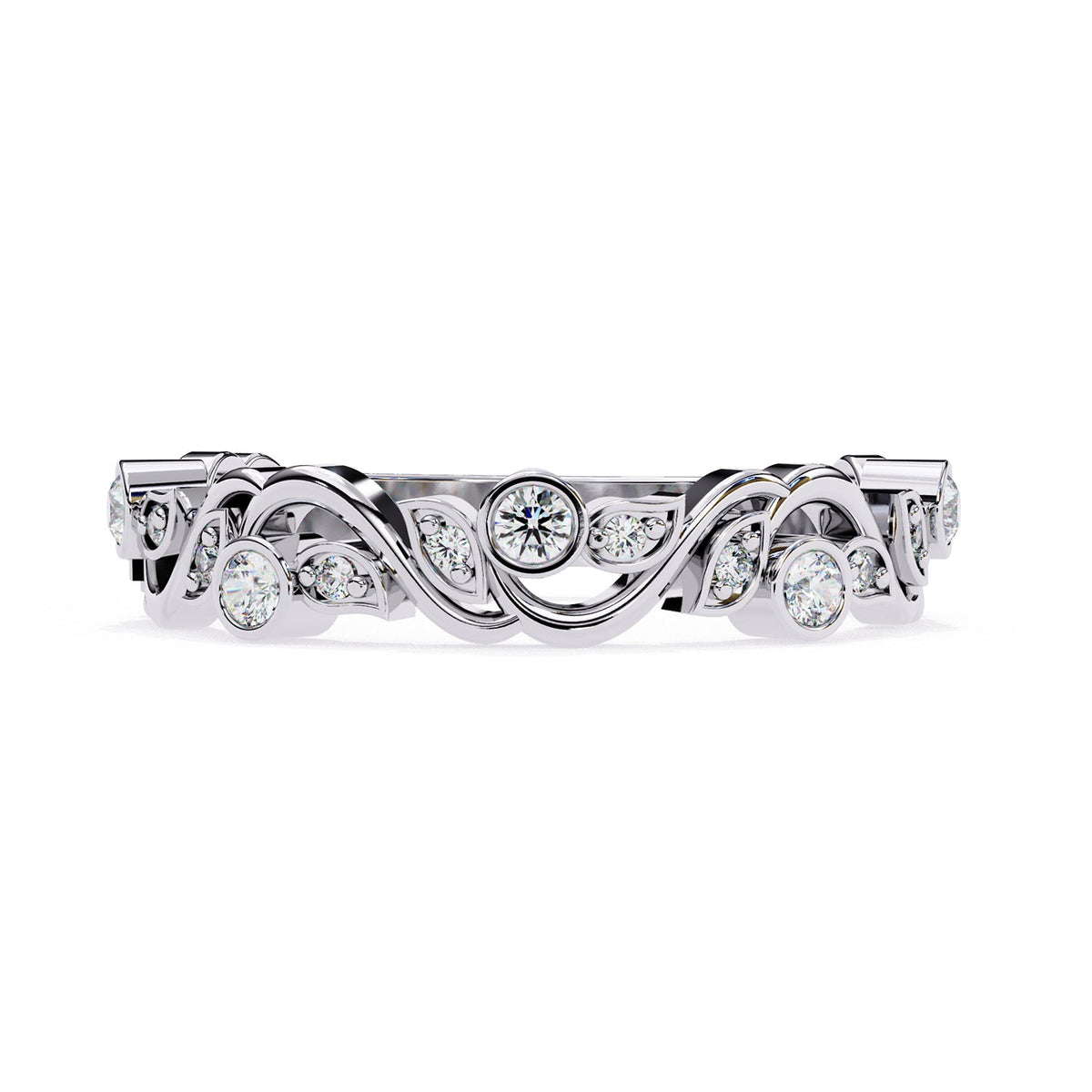 Natural Wedding Band WEAN1042