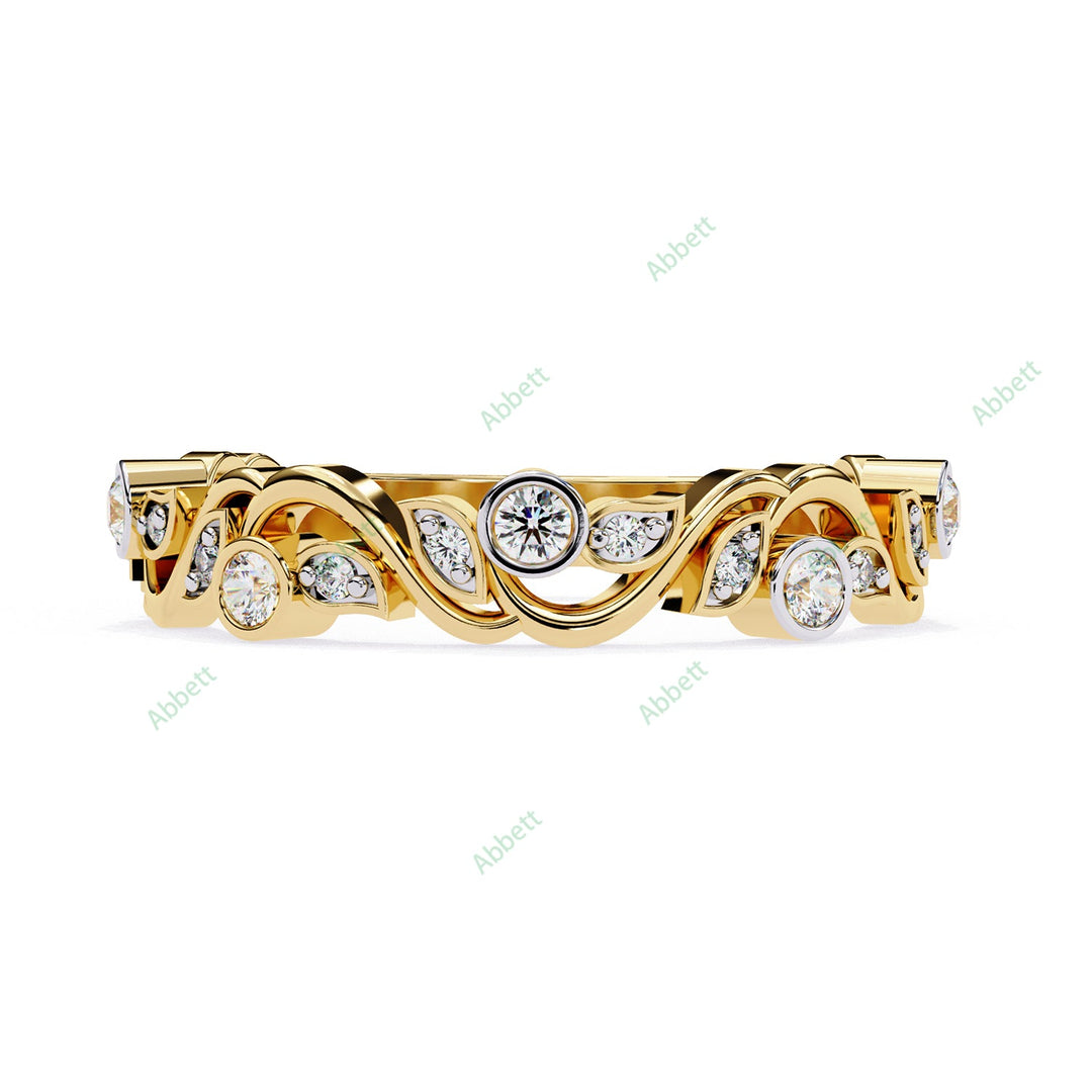 Anniversary Wedding Band WEAN1042