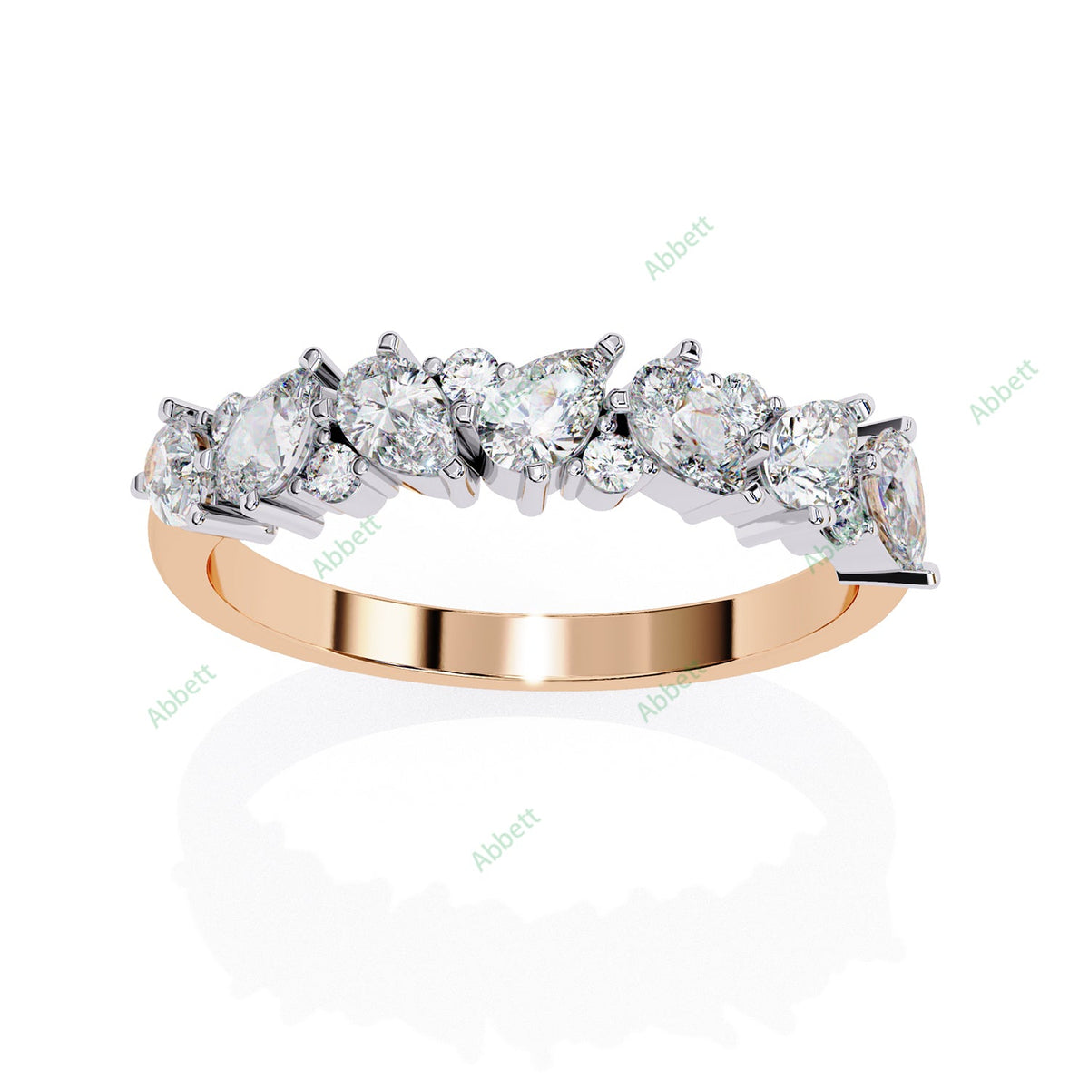 Fancy Wedding Band WEAN1043