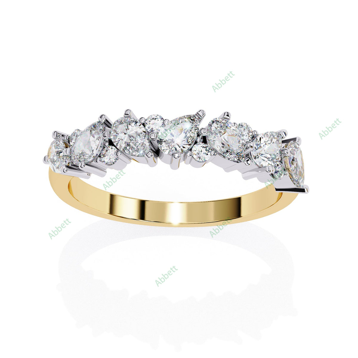 Fancy Wedding Band WEAN1043