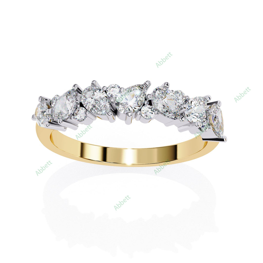 Anniversary Wedding Band WEAN1043