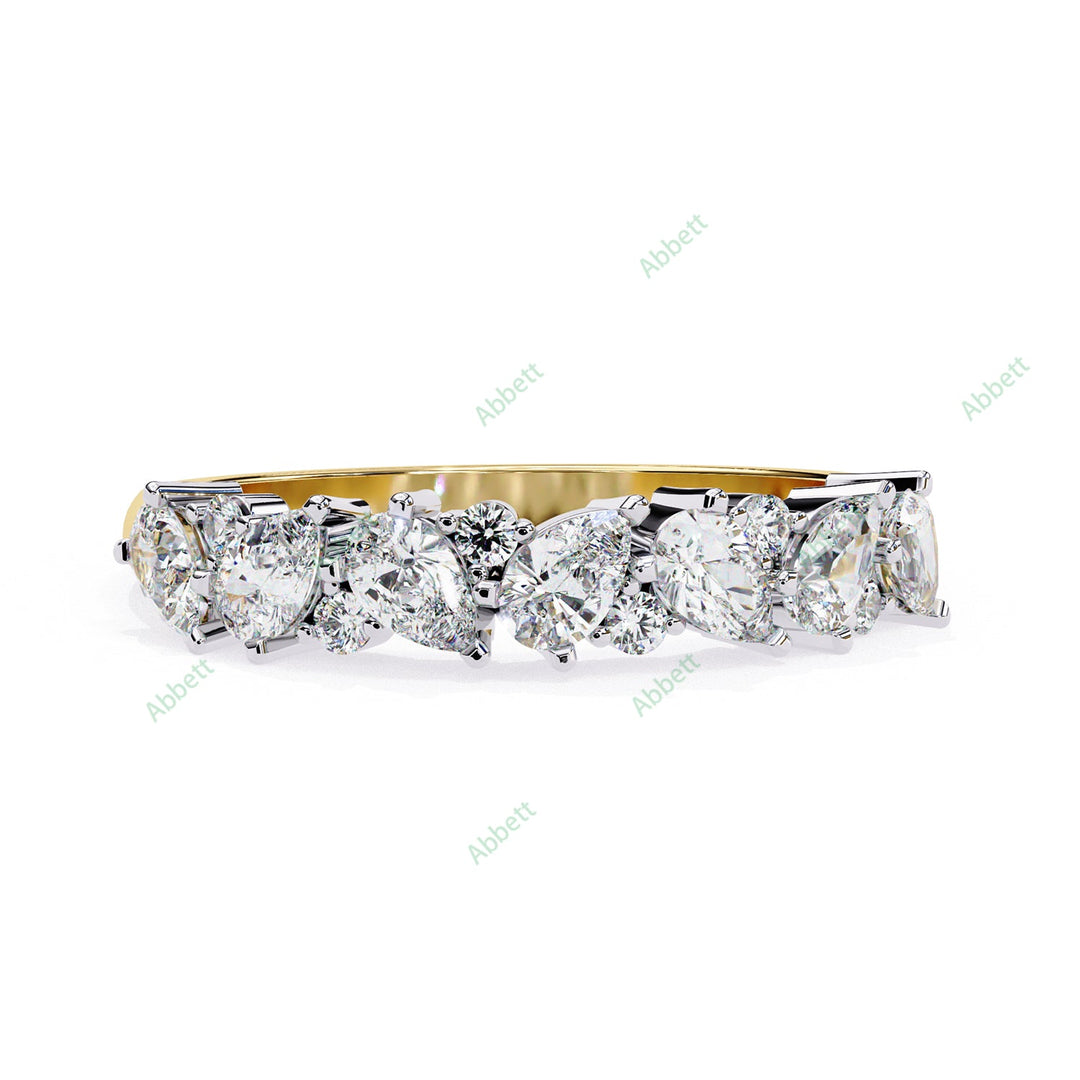 Anniversary Wedding Band WEAN1043