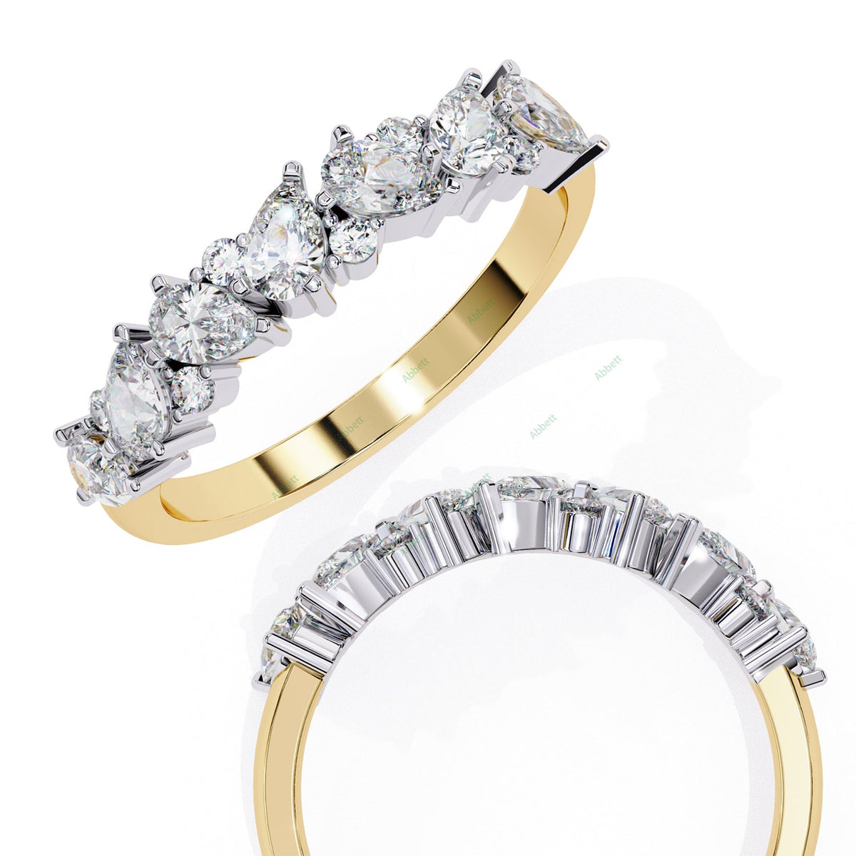 Fancy Wedding Band WEAN1043