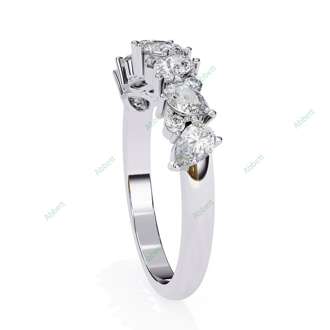 Anniversary Wedding Band WEAN1043