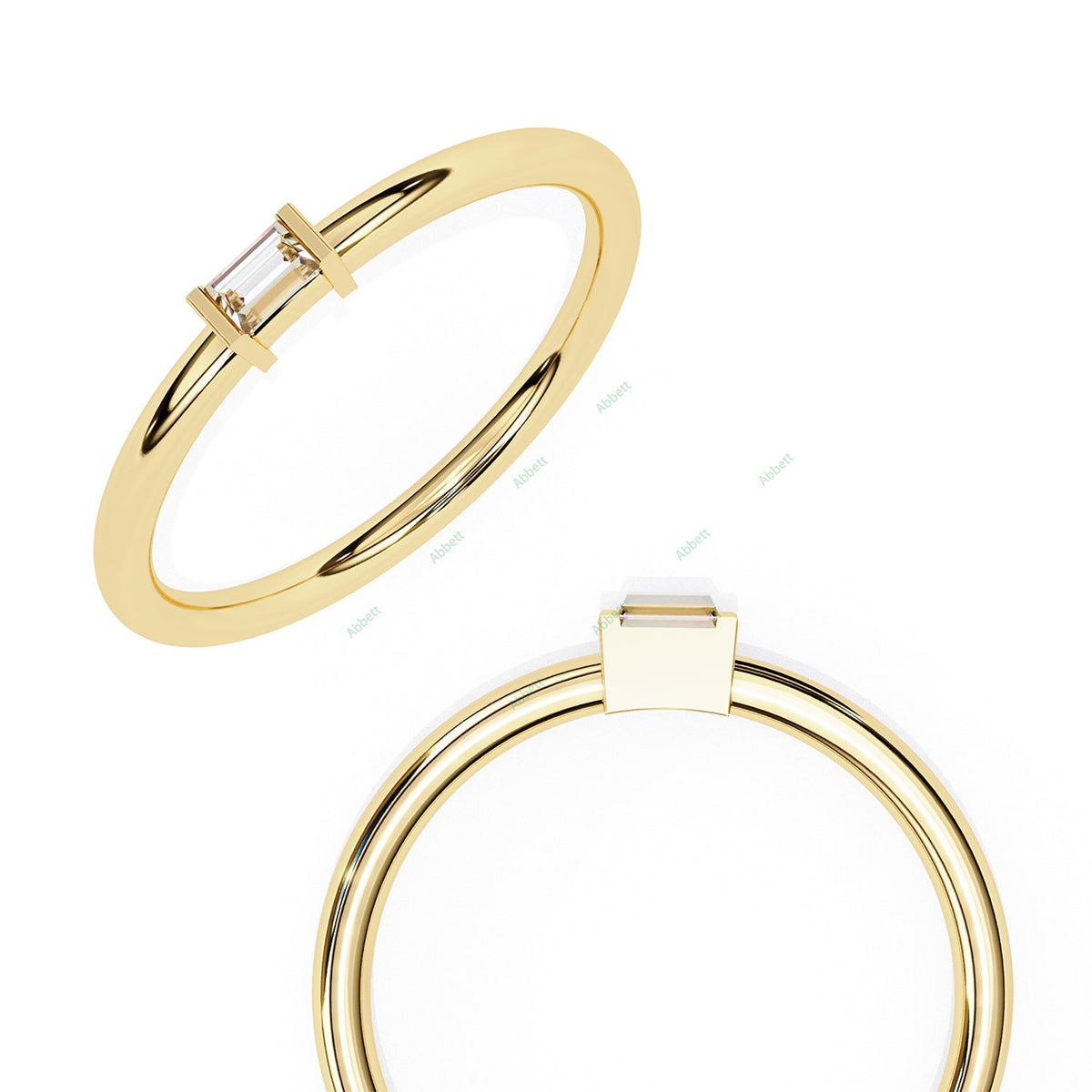 Stackable Wedding Band WEAN1044