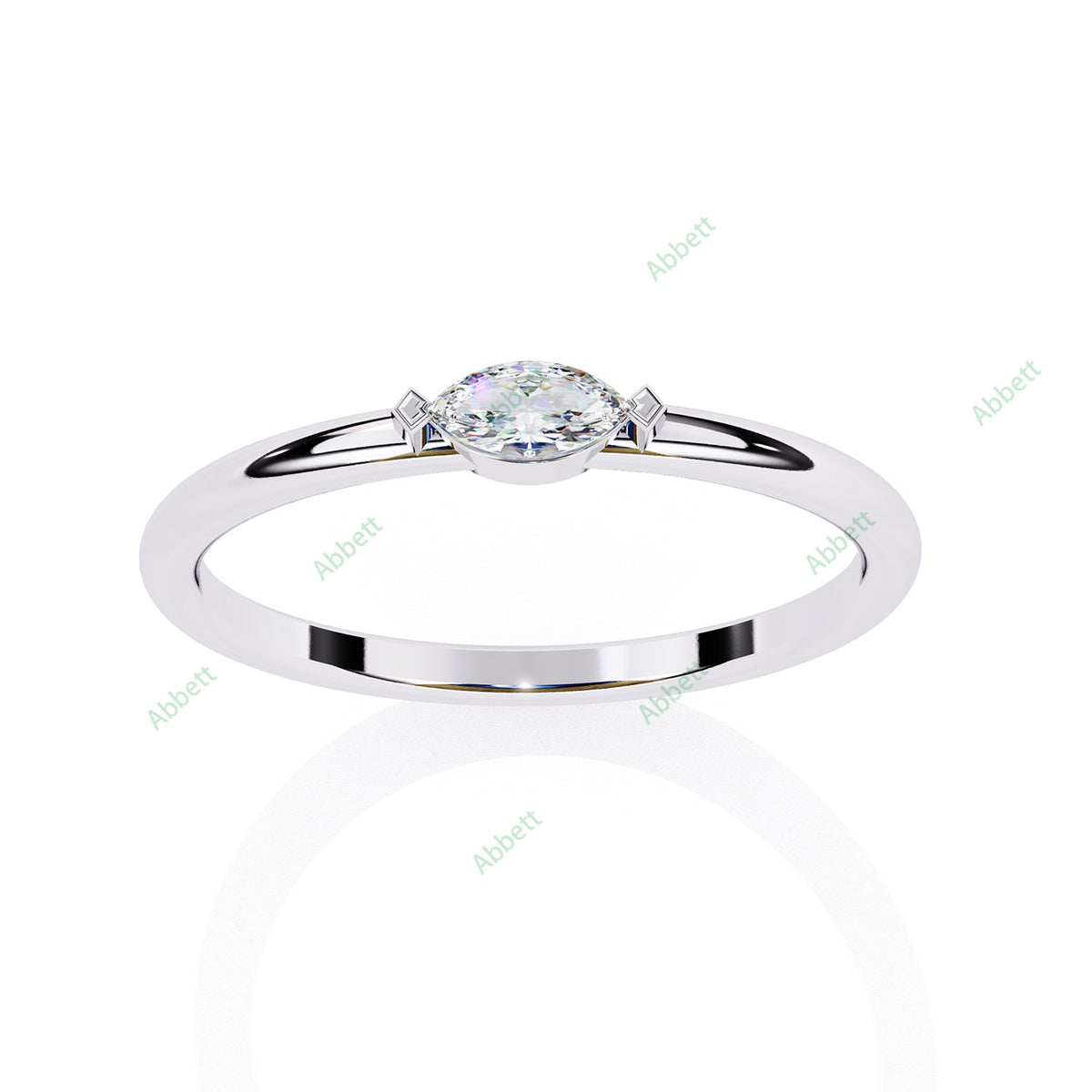 Stackable Wedding Band WEAN1045