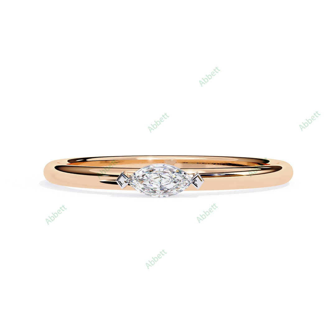 Anniversary Wedding Band WEAN1045