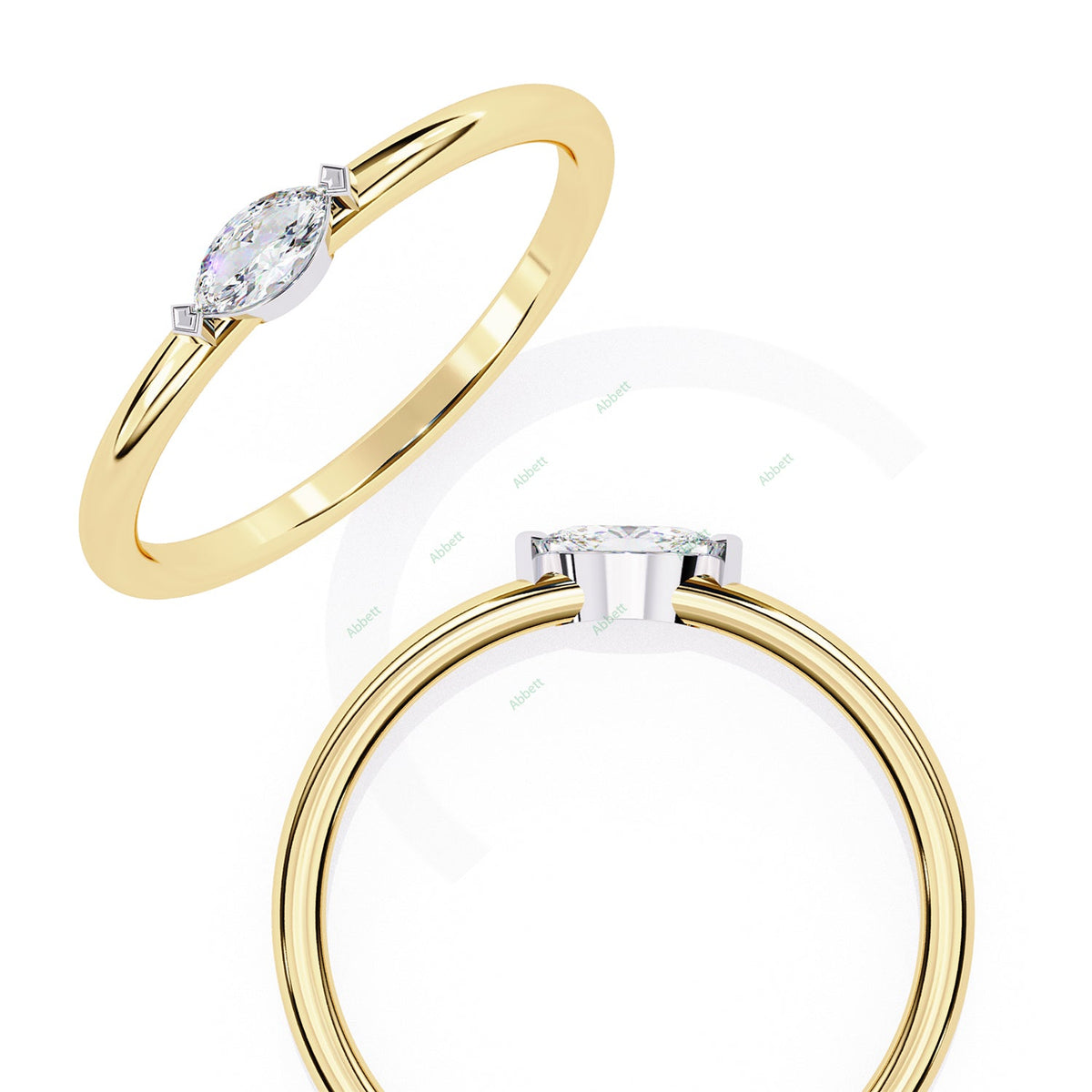 Stackable Wedding Band WEAN1045
