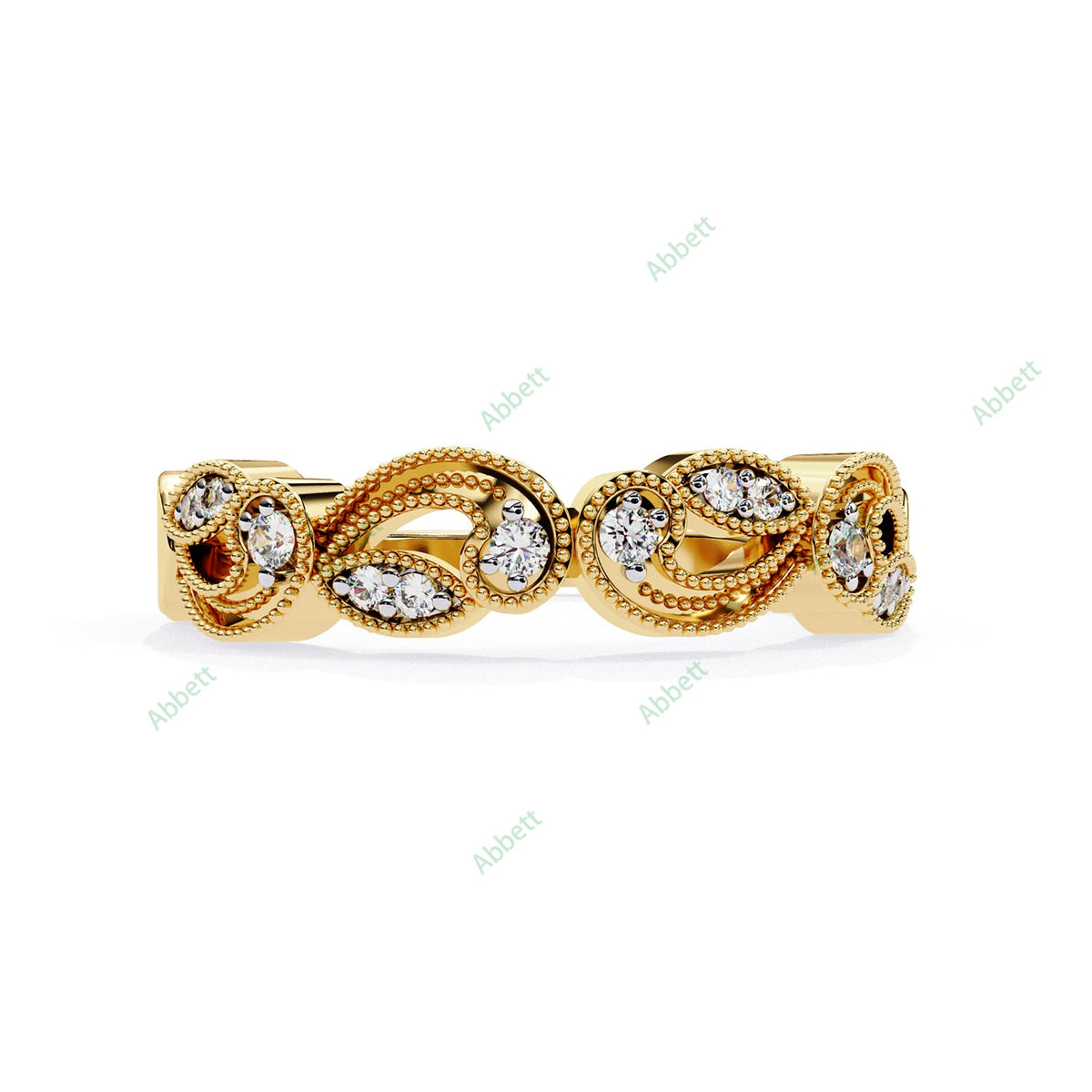 Vintage Wedding Band WEAN1047