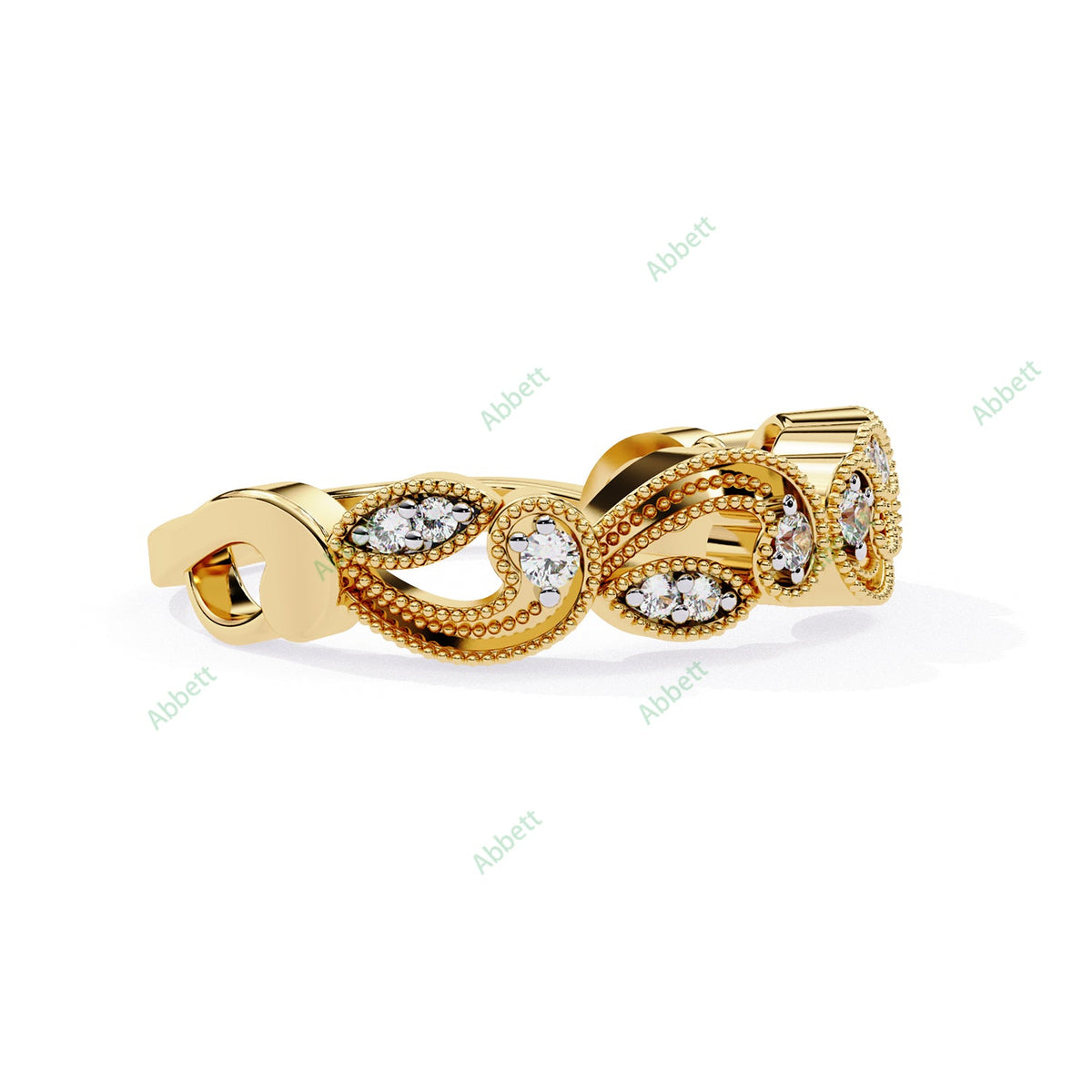 Vintage Wedding Band WEAN1047