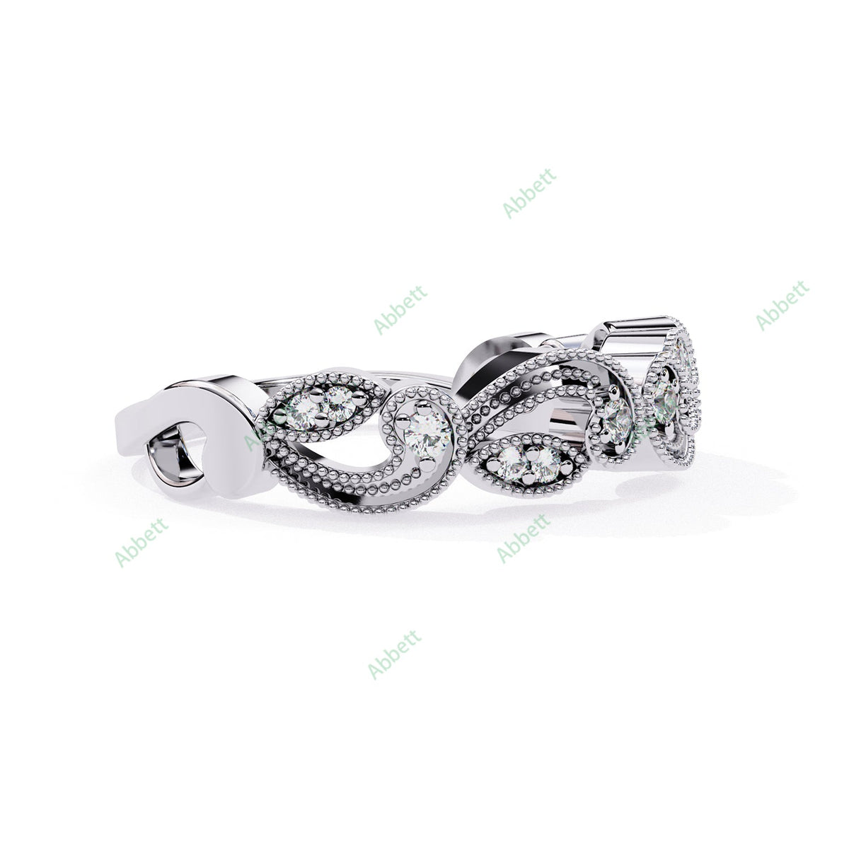 Vintage Wedding Band WEAN1047
