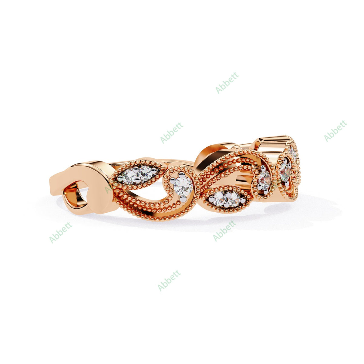Vintage Wedding Band WEAN1047