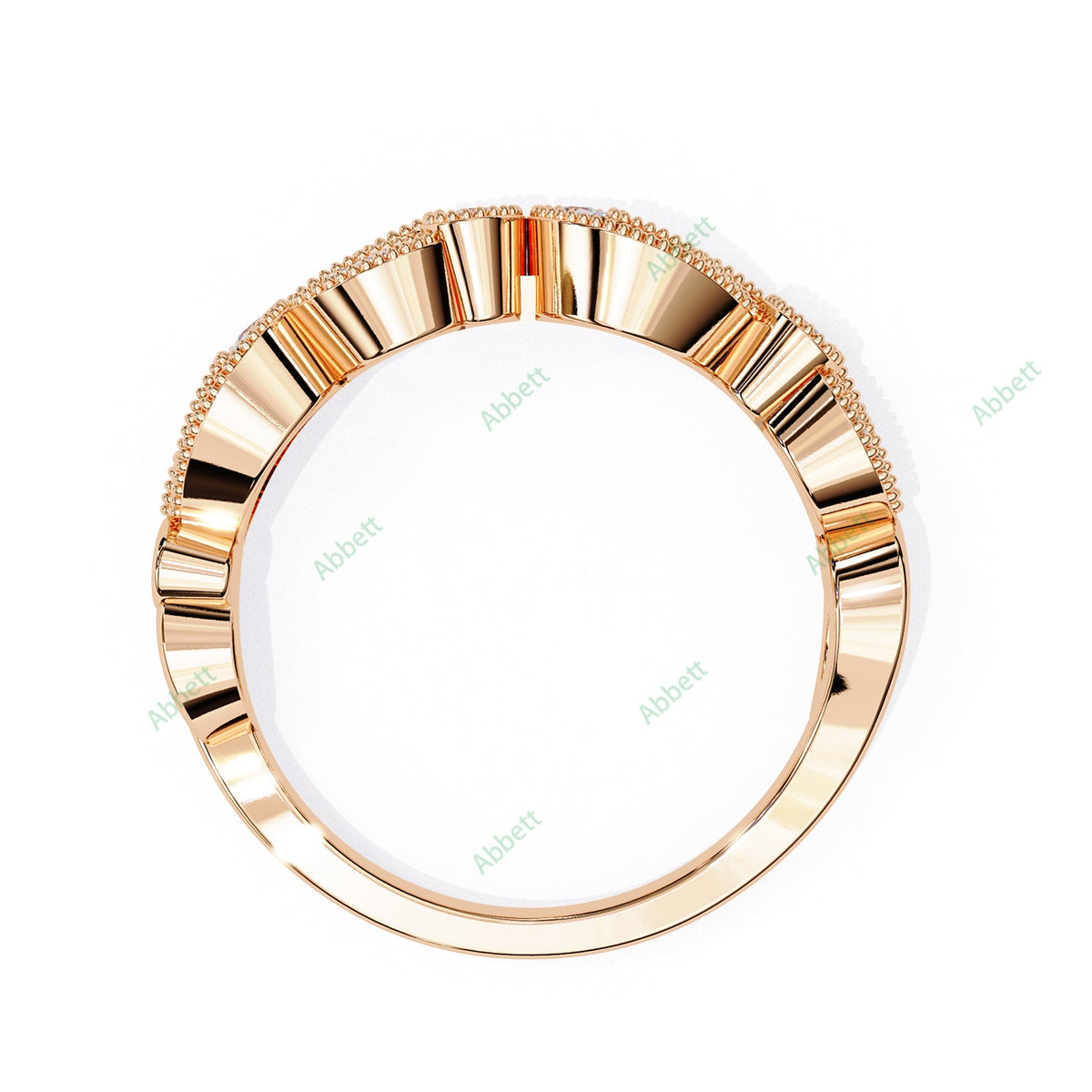 Vintage Wedding Band WEAN1047