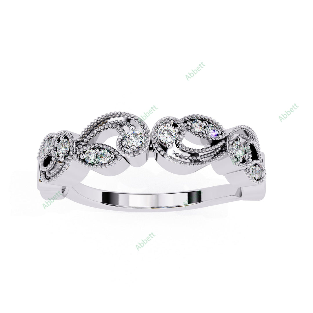 Anniversary Wedding Band WEAN1047