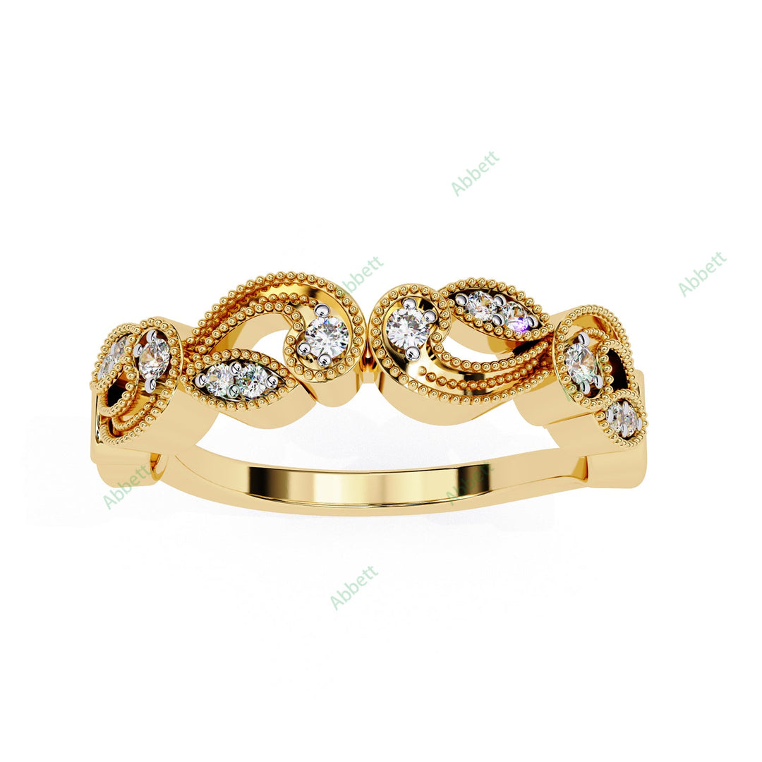 Vintage Wedding Band WEAN1047