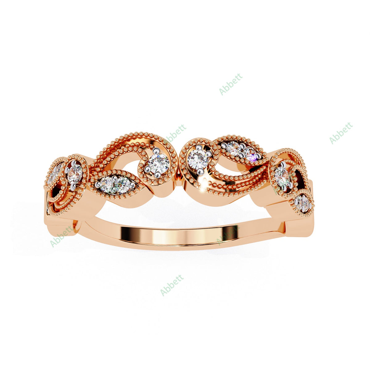 Vintage Wedding Band WEAN1047