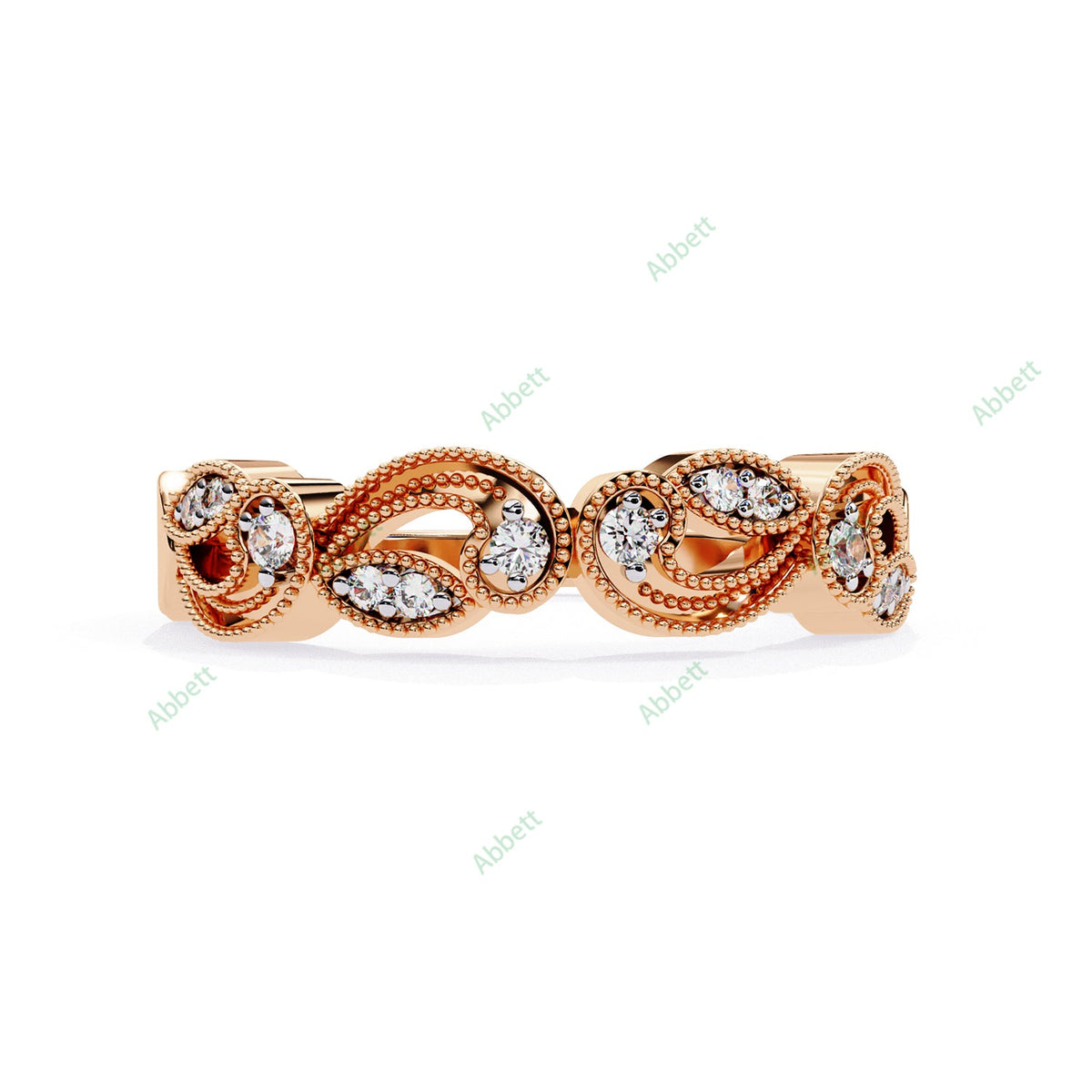 Vintage Wedding Band WEAN1047