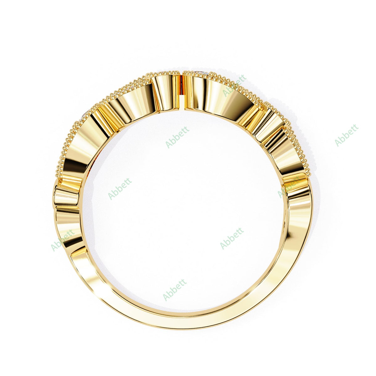 Vintage Wedding Band WEAN1047