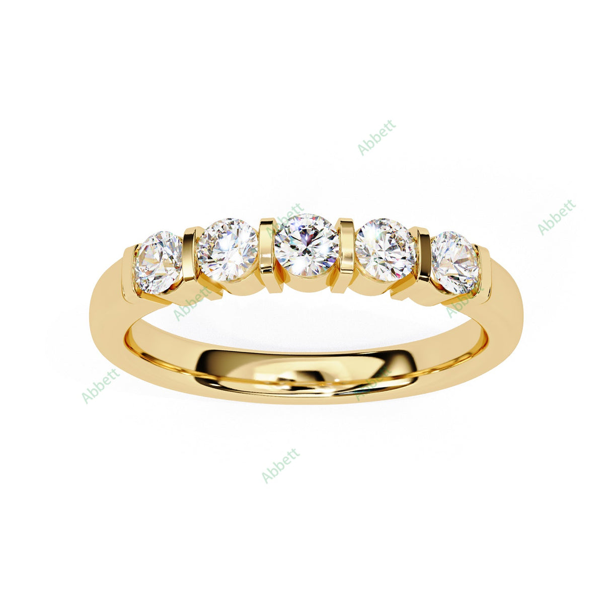 Anniversary Wedding Band WEAN1048