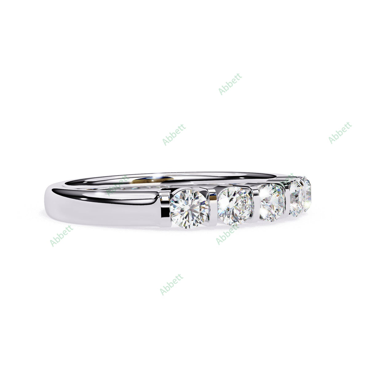 Anniversary Wedding Band WEAN1048