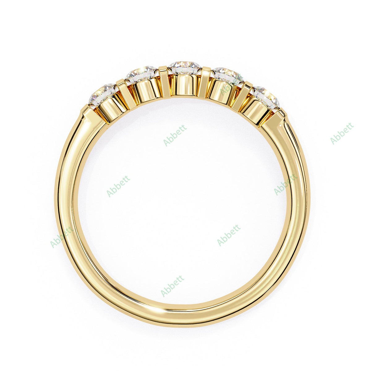 Anniversary Wedding Band WEAN1048