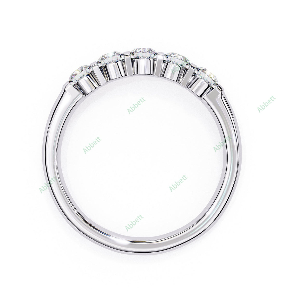 Anniversary Wedding Band WEAN1048