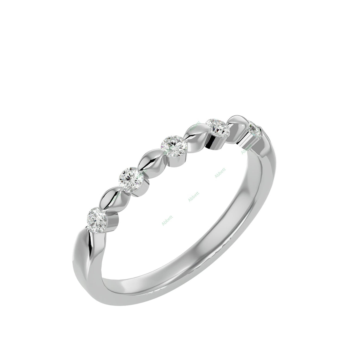 Anniversary Wedding Band WEAN110
