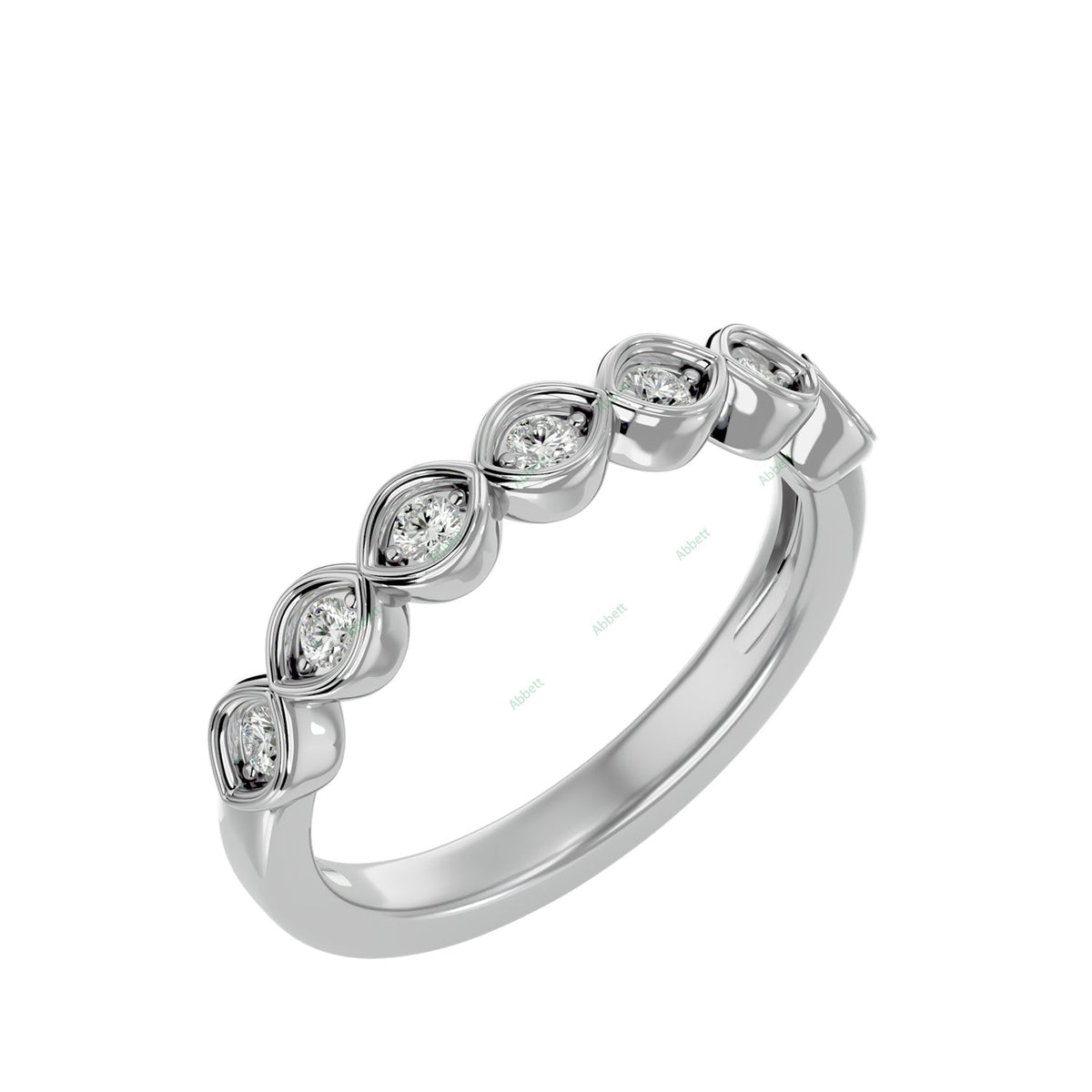 Anniversary Wedding Band WEAN113