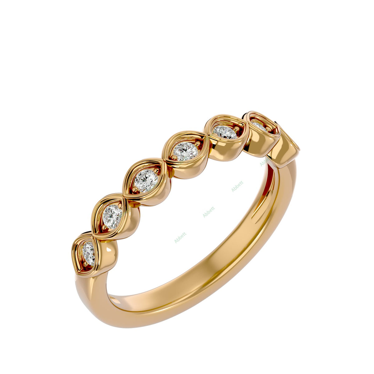 Anniversary Wedding Band WEAN113
