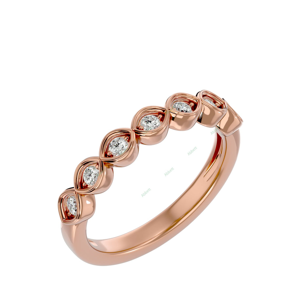 Anniversary Wedding Band WEAN113