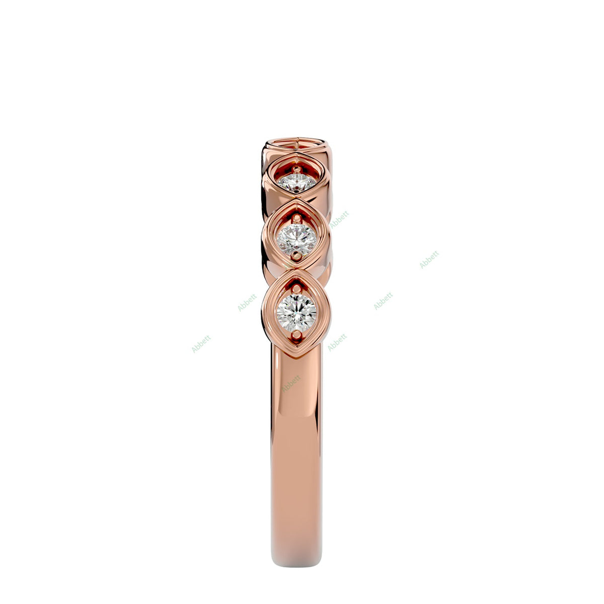 Anniversary Wedding Band WEAN113
