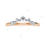 Load image into Gallery viewer, Curved Wedding Band WECU1002
