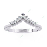 Load image into Gallery viewer, Chevron Wedding Band WECU1004