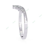 Load image into Gallery viewer, Curved Wedding Band WECU1004
