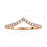 Load image into Gallery viewer, Chevron Wedding Band WECU1005